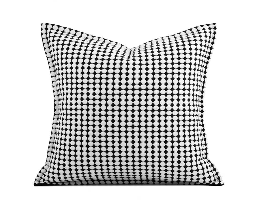 Model room pillows, light luxury, simple modern soft sofas, living room cushions, square pillows, model rooms, hotel pillows