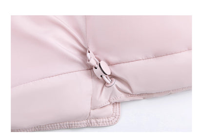 Noire Damen Winter Commuter Vielseitige Stehkragen