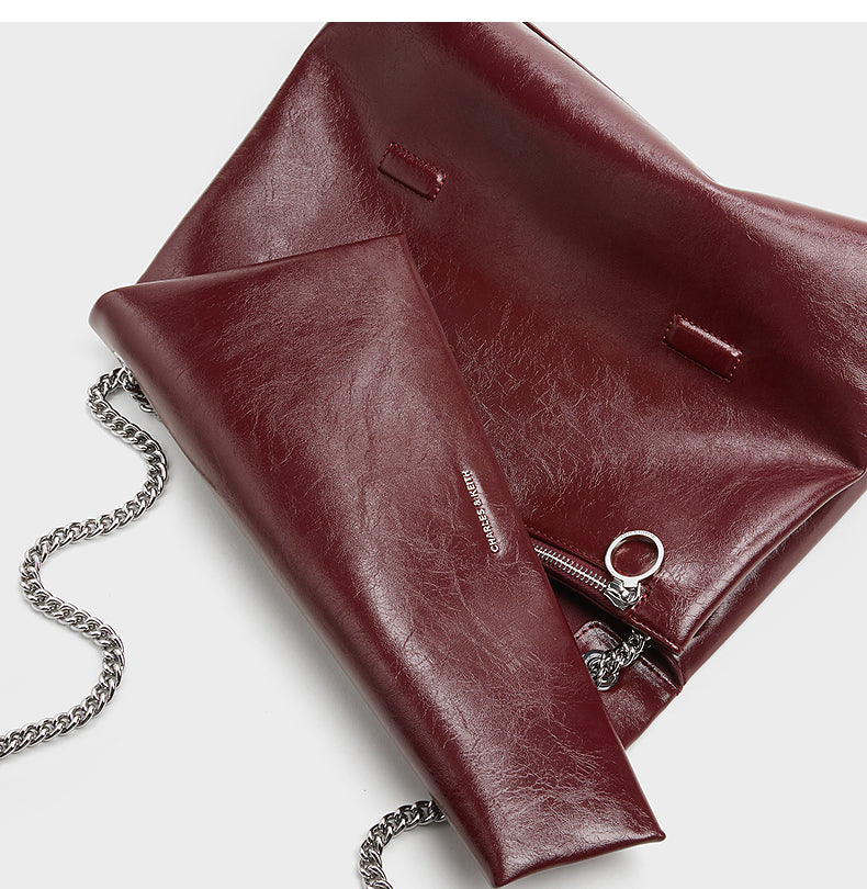 Lumière Métallique – Chain Shoulder Bag