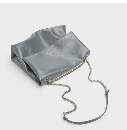 Lumière Métallique – Chain Shoulder Bag