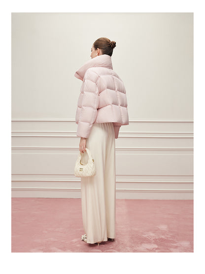 Noire Damen Winter Commuter Vielseitige Stehkragen