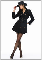 British Drama Trench Coat