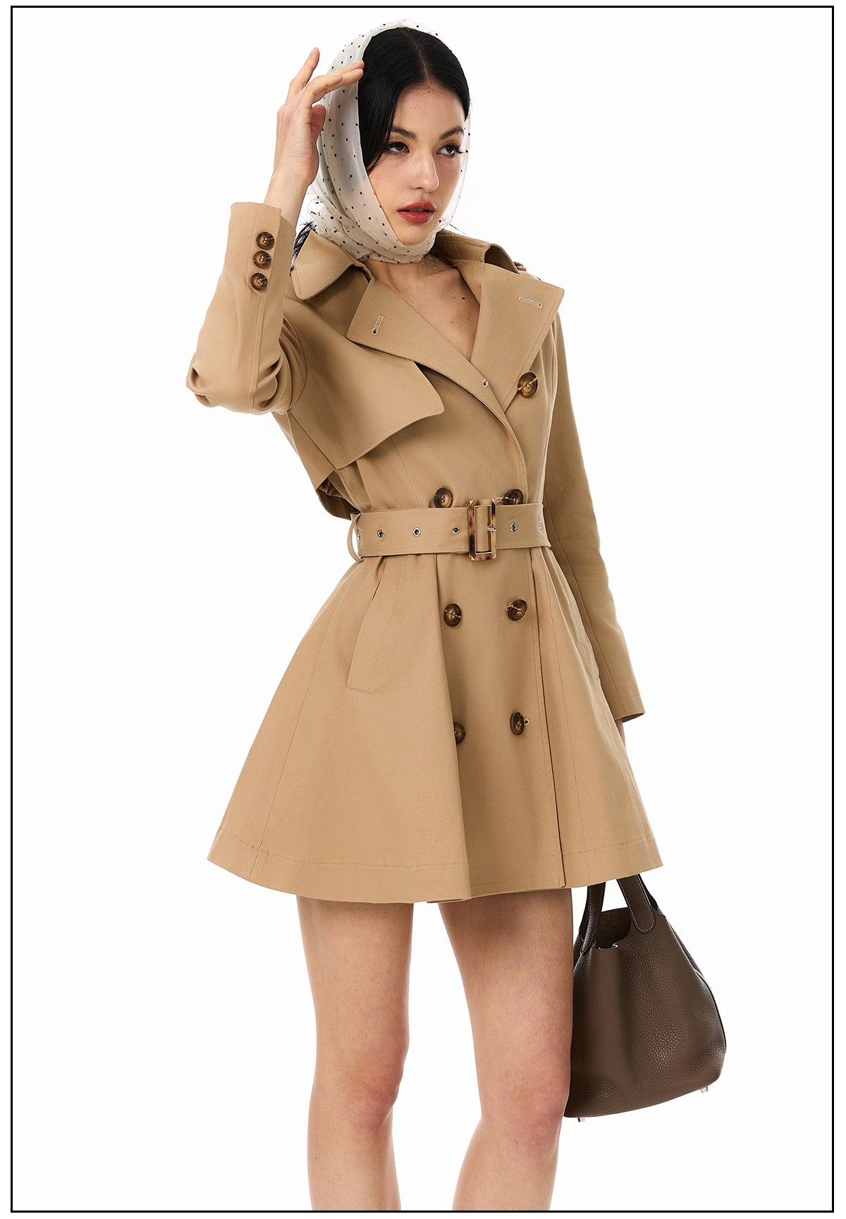 British Drama Trench Coat