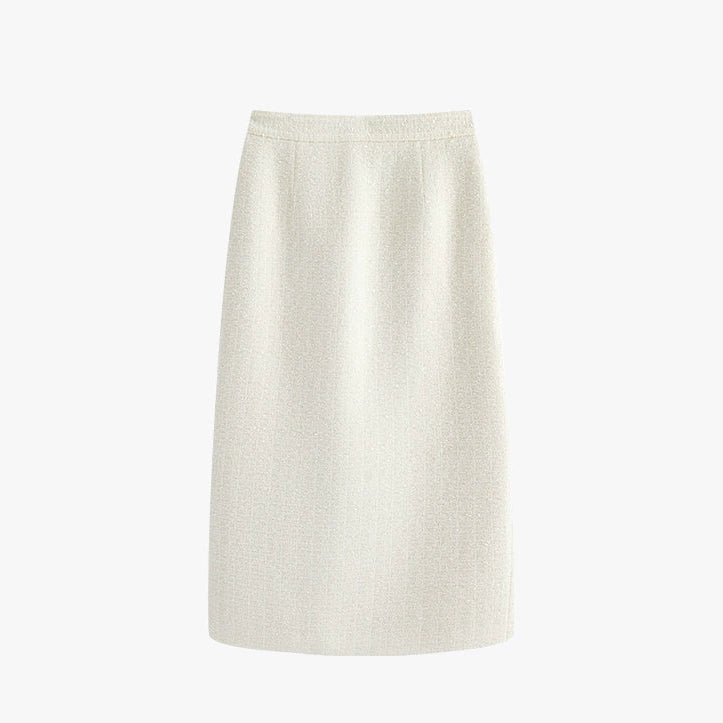 ÉCLAT D’IVOIRE – TWEED-ENSEMBLE MIT PERLENDETAILS