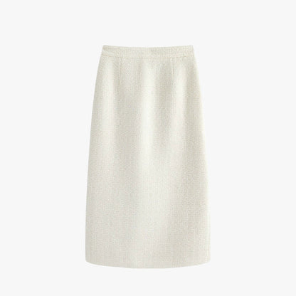 ÉCLAT D’IVOIRE – TWEED-ENSEMBLE MIT PERLENDETAILS