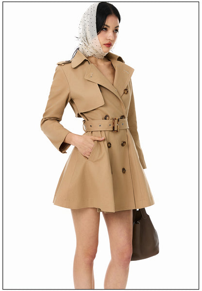 British Drama Trench Coat