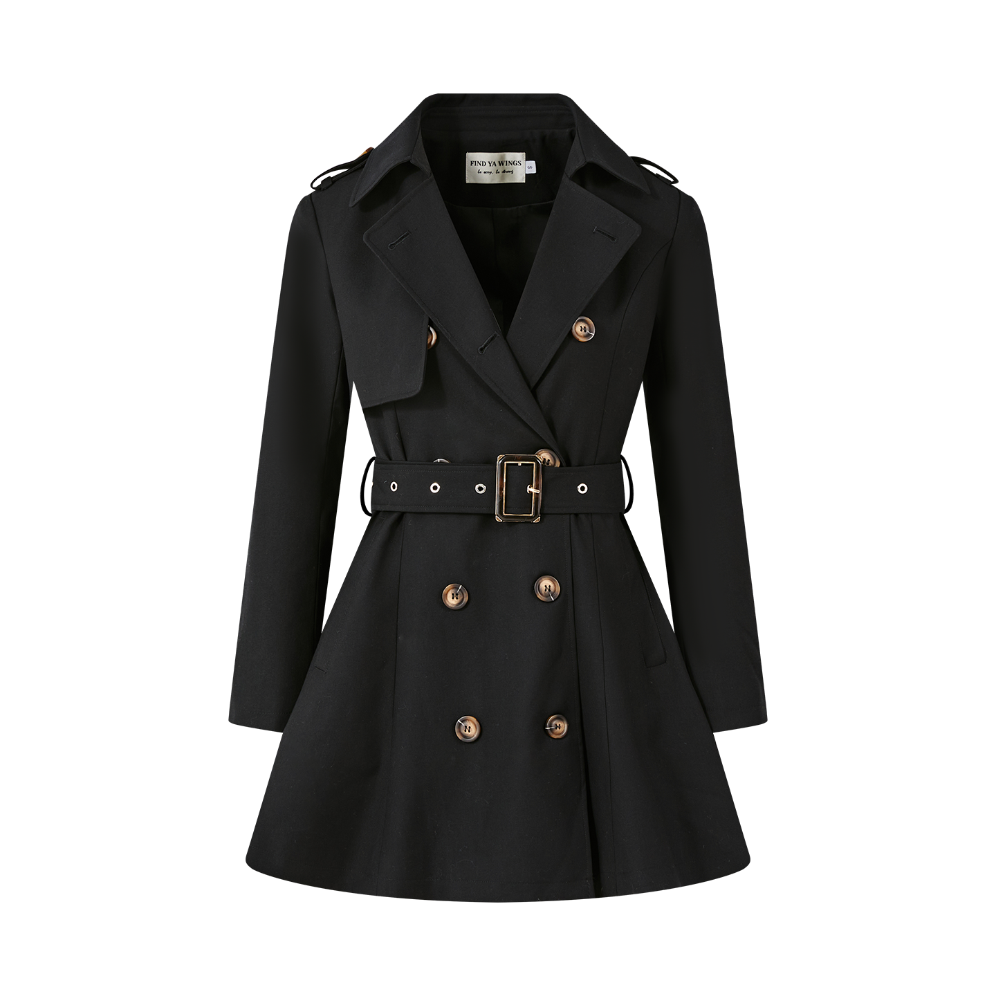 British Drama Trench Coat