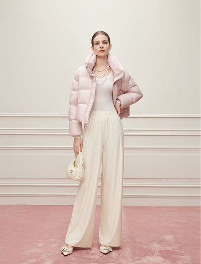 Noire Damen Winter Commuter Vielseitige Stehkragen