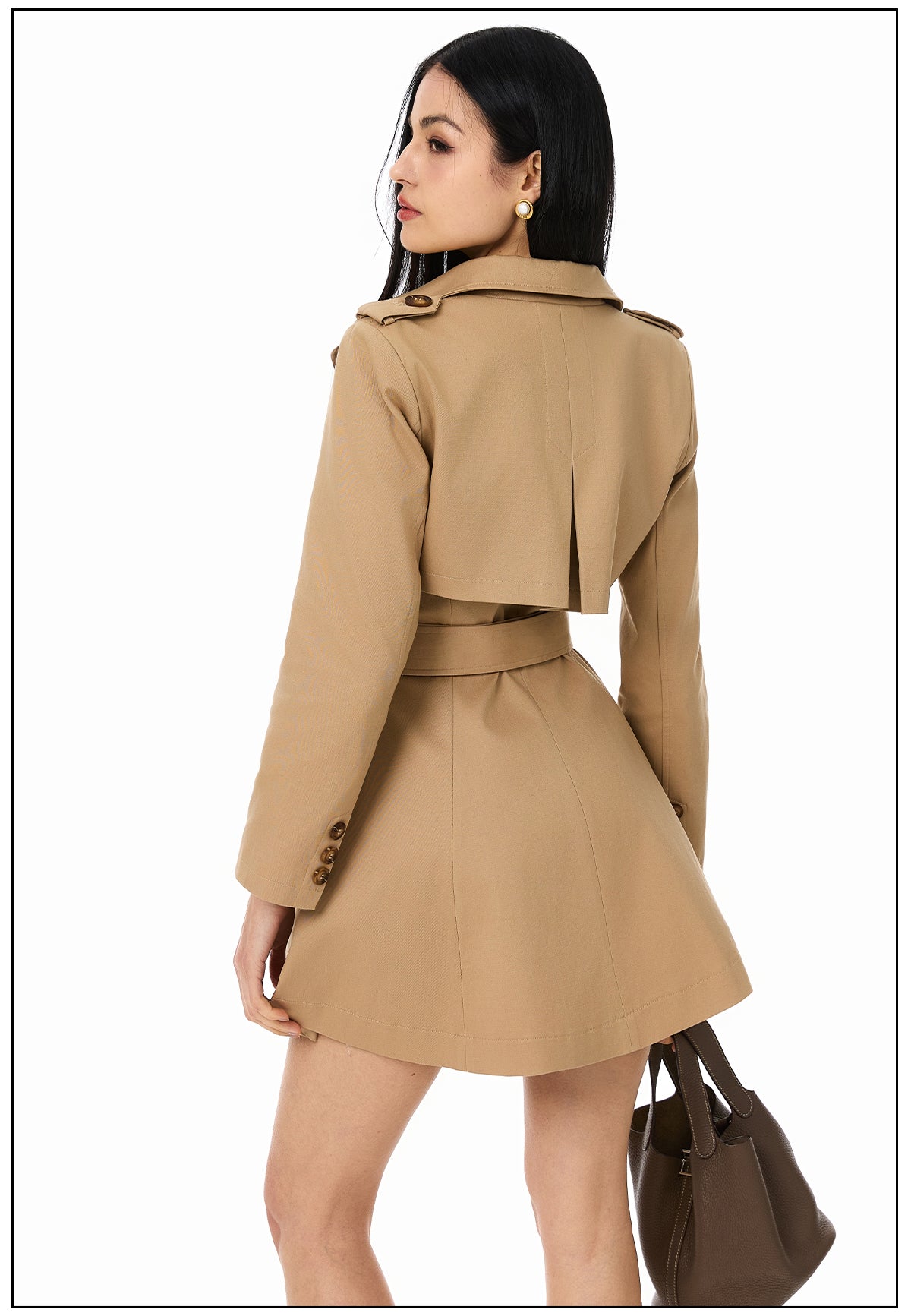 British Drama Trench Coat