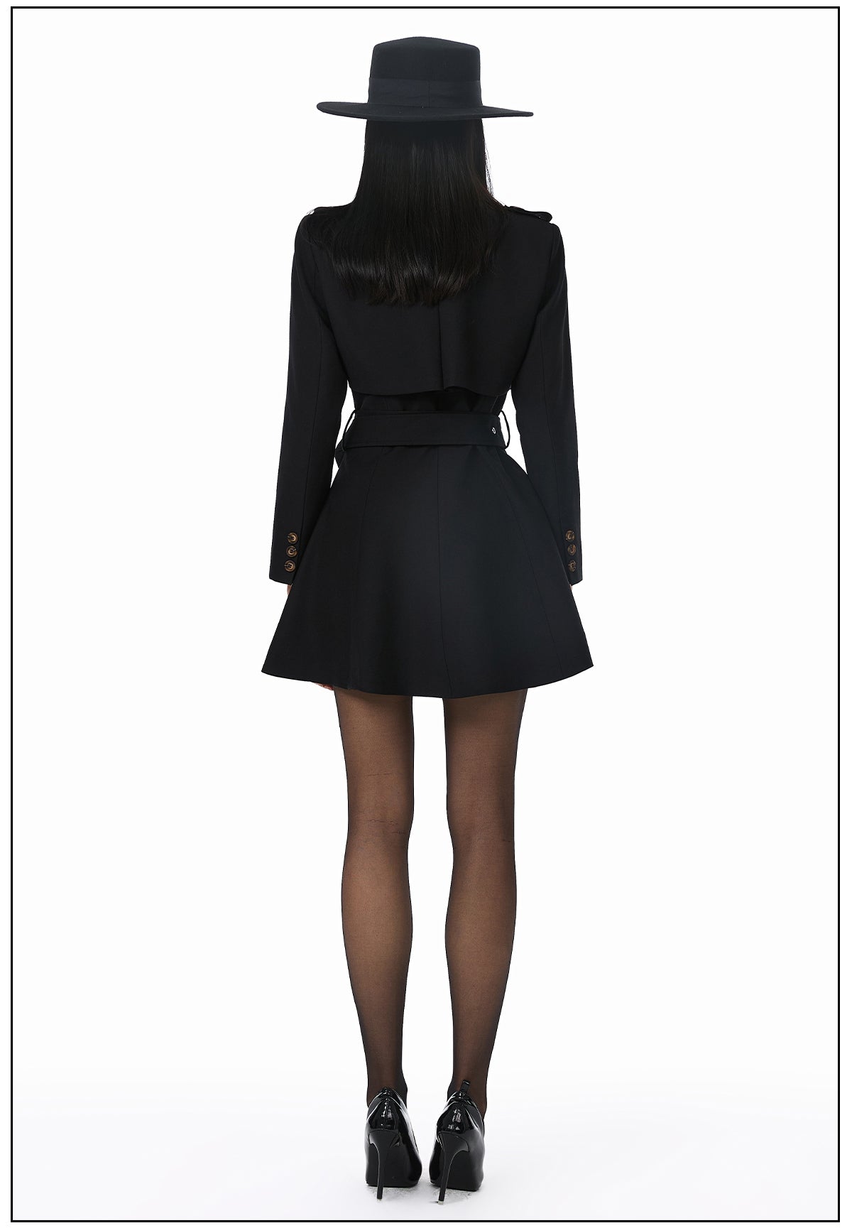 British Drama Trench Coat