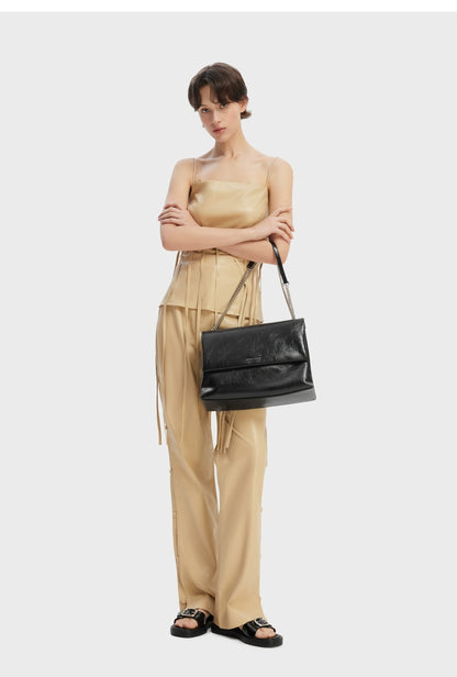 Lumière Métallique – Chain Shoulder Bag