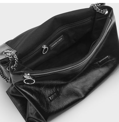 Lumière Métallique – Chain Shoulder Bag