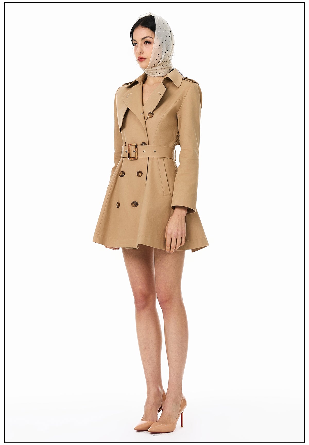 British Drama Trench Coat