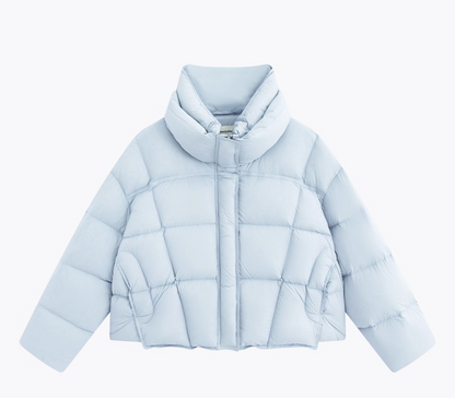 Noire Damen Winter Commuter Vielseitige Stehkragen